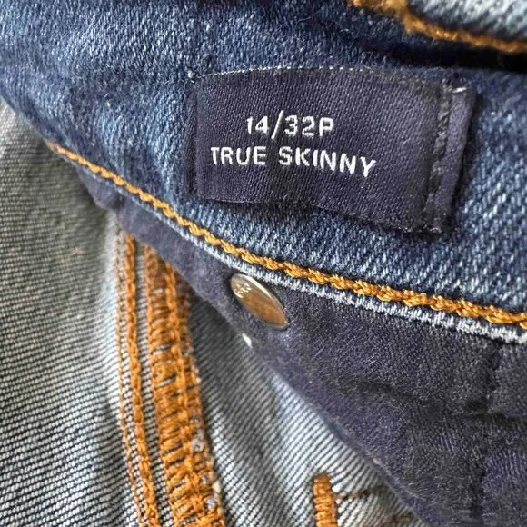 Gap True Skinny Jeans Size 14P - Picture 5 of 8